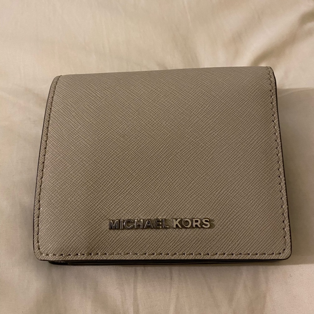 Taupe Michael Kors wallet